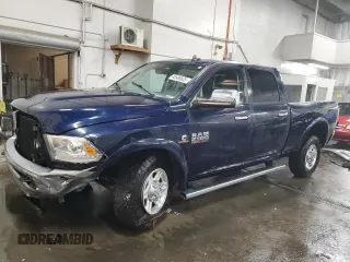 2013 Ram 2500 Laramie with VIN 3C6UR5FL7DG607673, listed as a Copart auction lot 45988635 with 96,625 mi miles and Salvage title. Bid and sale history available at DreamBid. Image 1.
