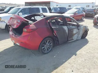 2018 Mazda 3 Touring with VIN 3MZBN1V38JM209940, listed as a IAAI auction lot 41823001 with Not Provided miles. Bid and sale history available at carsss.com. Image 4.
