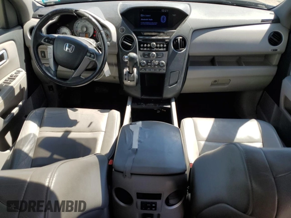2013 Honda Pilot EX-L with VIN 5FNYF4H59DB003480, listed as a Copart auction lot 50024455 with 120,957 mi miles and Salvage Title. Bid and sale history available at DreamBid. Image 8.