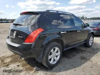 2006 Nissan Murano SE with VIN JN8AZ08WX6W539559, listed as a Copart auction lot 71113684 with 112,775 mi miles and Salvage Title. Bid and sale history available at carsss.com. Image 3.