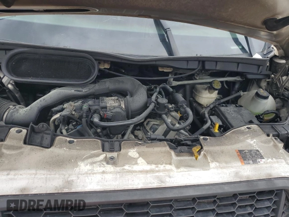 2022 Ford Transit Cargo with VIN 1FTBR2X83NKA67967, listed as a Copart auction lot 66076494 with Not Provided miles and Salvage Title. Bid and sale history available at DreamBid. Image 12.