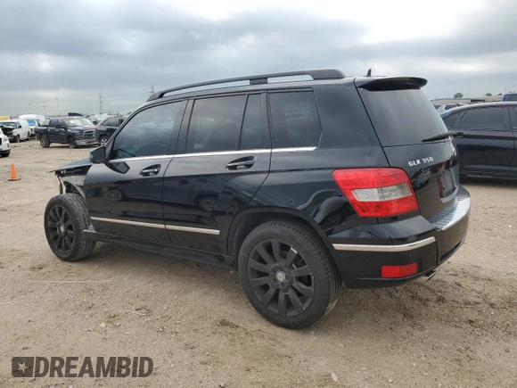 2011 Mercedes-Benz GLK 350 with VIN WDCGG5GB7BF663204, listed as a Copart auction lot 50975345 with 96,651 mi miles and Salvage Title. Bid and sale history available at DreamBid. Image 2.