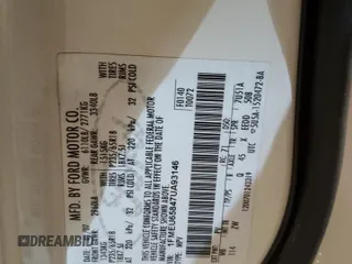2007 Ford Explorer Limited z VIN 1FMEU65847UA93146, wystawiony jako Copart lot #79708314 z przebiegiem 81 675 mil mil oraz Szkoda całkowita • Salvage title. Historia ofert i sprzedaży dostępna na DreamBid. Obrazek 15.