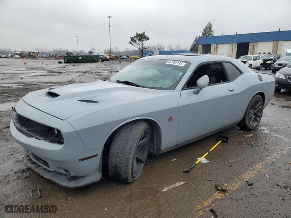 2020 Dodge Challenger R/T Scat Pack with VIN 2C3CDZFJ6LH198299, listed as a Copart auction lot 52692195 with 58,736 mi miles and Clean Title. Bid and sale history available at carsss.com. Image 1.