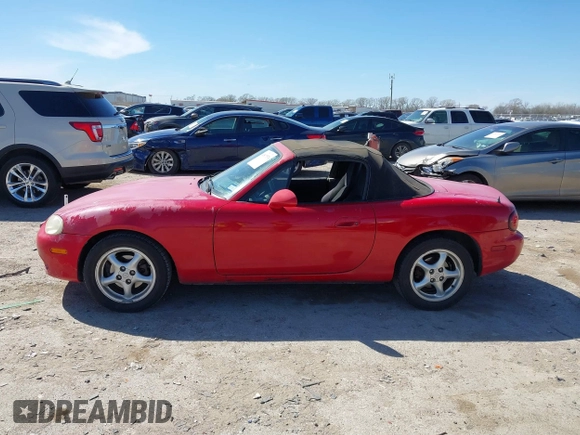 2001 Mazda MX-5 Miata z VIN JM1NB353910201434, wystawiony jako IAAI lot #41817576 z przebiegiem 209 104 mil mil oraz . Historia ofert i sprzedaży dostępna na DreamBid. Obrazek 14.
