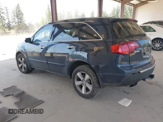 2011 Acura MDX with VIN 2HNYD2H22BH532772, listed as a IAAI auction lot 42109637 with 89,712 mi miles. Bid and sale history available at carsss.com. Image 3.