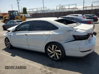 2019 Volkswagen Jetta GLI S with VIN 3VW6T7BU7KM192797, listed as a Copart auction lot 55628475 with 95,591 mi miles and Salvage Title. Bid and sale history available at DreamBid. Image 2.