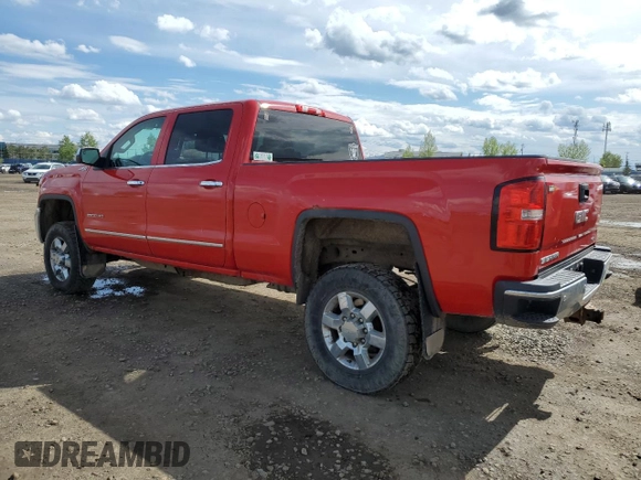 2015 GMC Sierra 2500HD SLT with VIN 1GT12ZEGXFF103781, listed as a Copart auction lot 58425885 with 292,156 mi miles and Clean title. Bid and sale history available at DreamBid. Image 2.