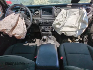 2020 Jeep Gladiator Sport S с VIN 1C6HJTAG1LL158662, выставлен на аукционе Copart как лот 60074745 с пробегом 46 837 миль миль и Списание • Salvage title. История ставок и продаж доступна на DreamBid. Изображение 8.