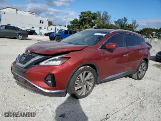 2020 Nissan Murano SL with VIN 5N1AZ2CJ1LN161311, listed as a Copart auction lot 83421774 with 59,437 mi miles and Non Repairable. Bid and sale history available at carsss.com. Image 1.