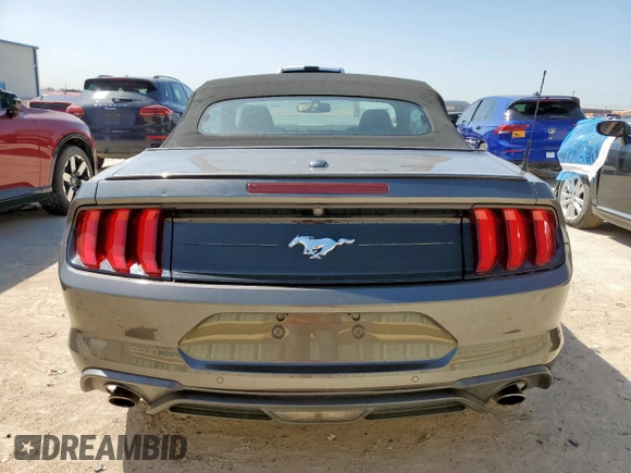 2019 Ford Mustang EcoBoost with VIN 1FATP8UH3K5181596, listed as a Copart auction lot 52619765 with 67,970 mi miles and Clean title. Bid and sale history available at DreamBid. Image 6.