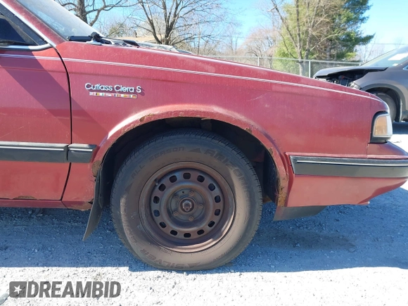 1992 Oldsmobile Cutlass Ciera with VIN 1G3AL54NXN6305928, listed as a IAAI auction lot 41818941 with 107,572 mi miles and . Bid and sale history available at DreamBid. Image 15.