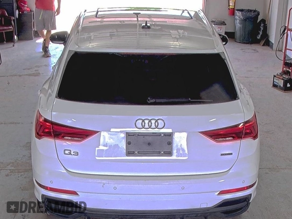 2023 Audi Q3 S line Premium with VIN WA1DECF38P1107608, listed as a IAAI auction lot 42731409 with 45,002 mi miles and . Bid and sale history available at DreamBid. Image 32.