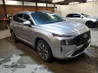 2022 Hyundai Santa Fe Calligraphy with VIN 5NMS54AL0NH436655, listed as a Copart auction lot 37753213 with 8,958 mi miles. Bid and sale history available at carsss.com. Image 4.