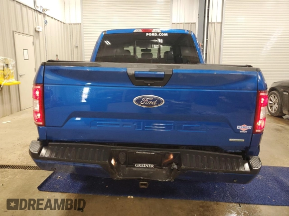 2018 Ford F-150 XL with VIN 1FTEW1EP9JFC13253, listed as a Copart auction lot 47623045 with 71,108 mi miles and Salvage title. Bid and sale history available at DreamBid. Image 6.