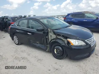 2015 Nissan Sentra SV z VIN 3N1AB7AP4FY283507, wystawiony jako Copart lot #57517475 z przebiegiem 106 312 mil mil oraz Szkoda całkowita • Salvage title. Historia ofert i sprzedaży dostępna na DreamBid. Obrazek 4.