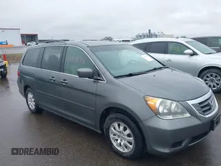 2008 Honda Odyssey EX-L with VIN 5FNRL386X8B406311, listed as a IAAI auction lot 42101372 with 1 mi miles. Bid and sale history available at carsss.com. Image 1.
