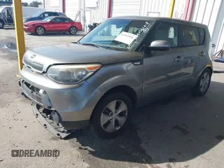 2014 Kia Soul with VIN KNDJN2A28E7019749, listed as a IAAI auction lot 41562826 with 65,610 mi miles. Bid and sale history available at carsss.com. Image 2.