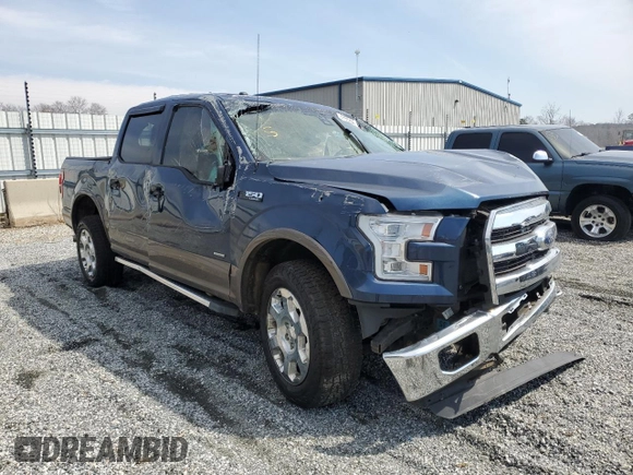 2015 Ford F-150 XLT with VIN 1FTEW1EG2FKE61004, listed as a Copart auction lot 48537495 with 224,021 mi miles and Salvage Title. Bid and sale history available at carsss.com. Image 4.