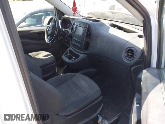 2016 Mercedes-Benz Metris Cargo with VIN WD3PG2EA9G3085608, listed as a IAAI auction lot 40218115 with 134,553 mi miles and . Bid and sale history available at DreamBid. Image 5.