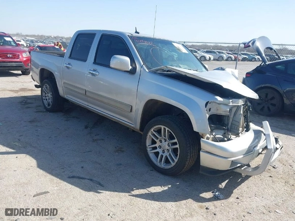 2012 Chevrolet Colorado LT w/1LT with VIN 1GCDSCF93C8110498, listed as a IAAI auction lot 41844022 with 205,737 mi miles. Bid and sale history available at carsss.com. Image 1.