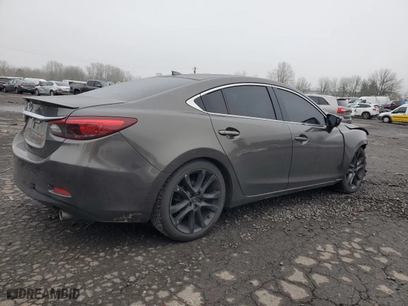 2016 Mazda Mazda6 i Grand Touring with VIN JM1GJ1W56G1416904, listed as a Copart auction lot 88482175 with 126,620 mi miles and Salvage Title. Bid and sale history available at carsss.com. Image 3.