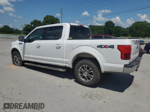 2020 Ford F-150 XL with VIN 1FTEW1E57LKF51467, listed as a Copart auction lot 61956535 with 61,495 mi miles and Salvage title. Bid and sale history available at DreamBid. Image 2.
