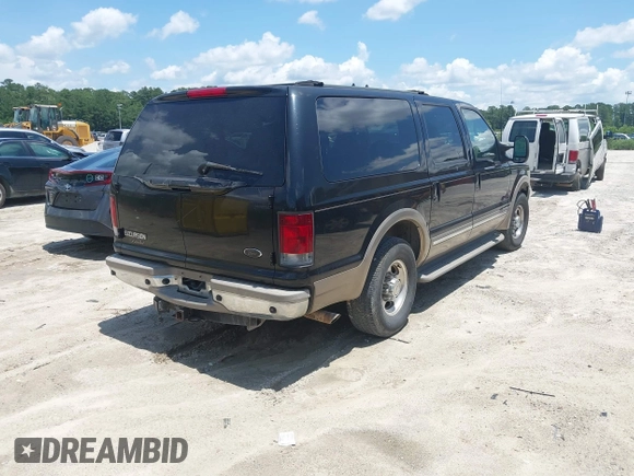 2002 Ford Excursion Limited с VIN 1FMNU42S92EB65675, выставлен на аукционе IAAI как лот 42503068 с пробегом 250 942 миль миль и . История ставок и продаж доступна на DreamBid. Изображение 4.