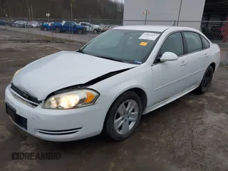2011 Chevrolet Impala LS Retail with VIN 2G1WA5EK4B1104957, listed as a IAAI auction lot 42012637 with 160,286 mi miles and . Bid and sale history available at DreamBid. Image 2.