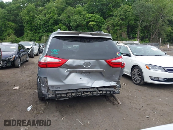 2015 Toyota Sienna LE AAS with VIN 5TDKK3DC0FS588089, listed as a IAAI auction lot 42501791 with 190,322 mi miles and . Bid and sale history available at DreamBid. Image 17.