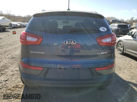 2013 Kia Sportage SX with VIN KNDPCCA64D7472046, listed as a Copart auction lot 80660484 with 147,249 mi miles and Clean Title. Bid and sale history available at carsss.com. Image 6.