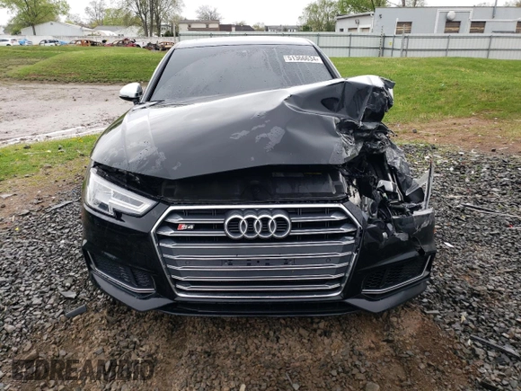 2018 Audi S4 Premium Plus with VIN WAUB4AF48JA167700, listed as a Copart auction lot 51366634 with 77,191 mi miles and Salvage Title. Bid and sale history available at carsss.com. Image 5.
