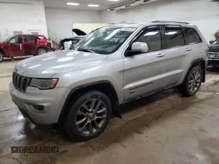 2016 Jeep Grand Cherokee Limited 75th Anniversary with VIN 1C4RJFBG0GC389068, listed as a Copart auction lot 54564355 with 90,332 mi miles and Clean Title. Bid and sale history available at DreamBid. Image 1.