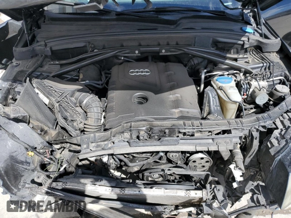 2011 Audi Q5 Premium with VIN WA1CFAFP0BA015739, listed as a Copart auction lot 53815575 with 134,031 mi miles and Salvage title. Bid and sale history available at DreamBid. Image 12.