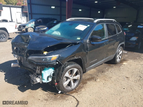 2020 Jeep Cherokee Limited with VIN 1C4PJMDX2LD523799, listed as a IAAI auction lot 40693776 with 1 mi miles. Bid and sale history available at carsss.com. Image 18.
