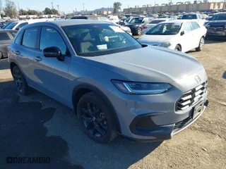 2023 Honda HR-V Sport with VIN 3CZRZ1H55PM707647, listed as a IAAI auction lot 41059341 with 80,176 mi miles. Bid and sale history available at carsss.com. Image 1.