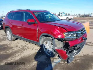 2018 Volkswagen Atlas SEL Premium with VIN 1V2NR2CAXJC532205, listed as a IAAI auction lot 41598269 with 122,975 mi miles and . Bid and sale history available at DreamBid. Image 1.