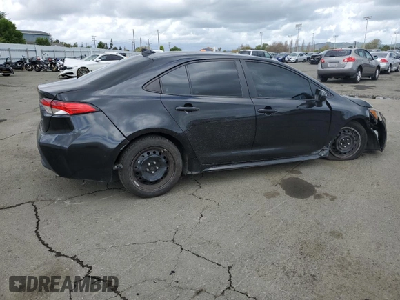 2021 Toyota Corolla LE with VIN 5YFEPMAE0MP250871, listed as a Copart auction lot 51306205 with 96,230 mi miles and Clean Title. Bid and sale history available at carsss.com. Image 3.