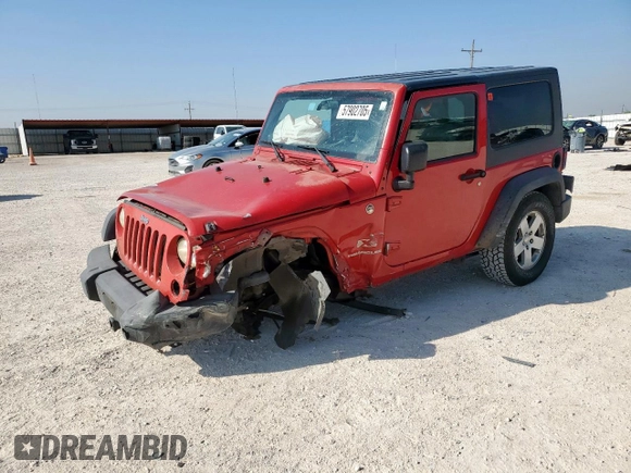 2009 Jeep Wrangler X with VIN 1J4FA24189L776078, listed as a Copart auction lot 57902705 with 104,994 mi miles and Salvage title. Bid and sale history available at DreamBid. Image 1.