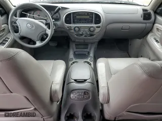 2004 Toyota Sequoia Limited with VIN 5TDZT38AX4S221993, listed as a Copart auction lot 50281755 with 185,007 mi miles and Salvage Title. Bid and sale history available at carsss.com. Image 8.