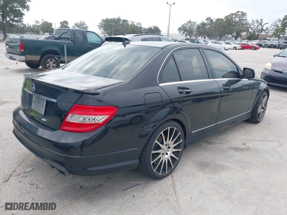 2008 Mercedes-Benz C-Class 3.0L Sport with VIN WDDGF54X98R016468, listed as a IAAI auction lot 40624129 with 158,898 mi miles. Bid and sale history available at carsss.com. Image 4.