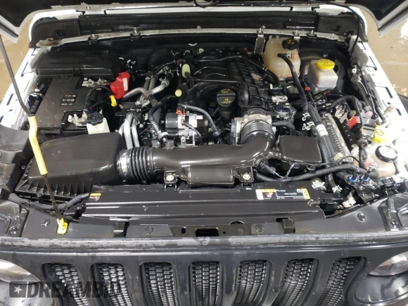 2022 Jeep Wrangler Unlimited Sport S with VIN 1C4HJXDG4NW180085, listed as a Copart auction lot 87685325 with 53,586 mi miles and Salvage Title. Bid and sale history available at DreamBid. Image 11.