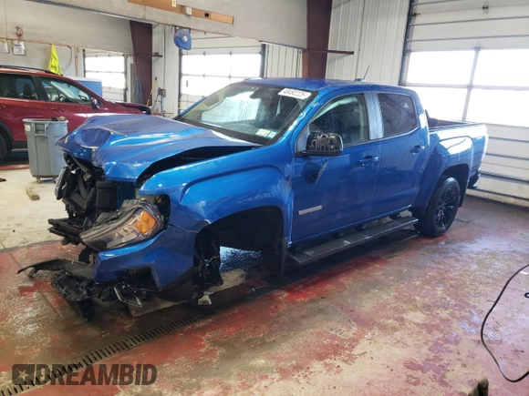 2022 GMC Canyon 4WD Elevation z VIN 1GTG6CEN4N1150438, wystawiony jako Copart lot #48492225 z przebiegiem 25 926 mil mil oraz Szkody całkowita. Historia ofert i sprzedaży dostępna na DreamBid. Obrazek 1.