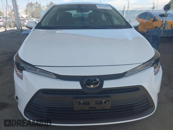 2024 Toyota Corolla LE with VIN JTDB4MEE6RJ014534, listed as a IAAI auction lot 42013699 with 8,158 mi miles. Bid and sale history available at carsss.com. Image 12.