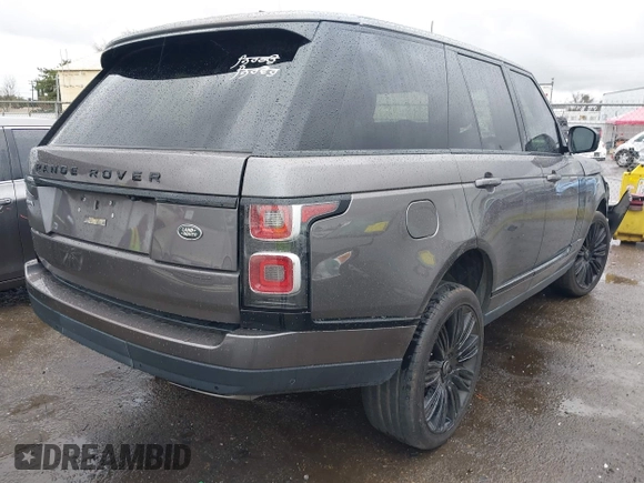 2020 Land Rover Range Rover HSE with VIN SALGS2RU3LA588493, listed as a IAAI auction lot 41733149 with 77,572 mi miles and . Bid and sale history available at DreamBid. Image 4.