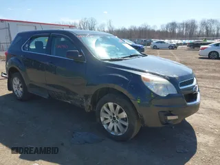 2013 Chevrolet Equinox LS with VIN 2GNALBEK6D1268103, listed as a IAAI auction lot 41867967 with 154,843 mi miles. Bid and sale history available at carsss.com. Image 1.