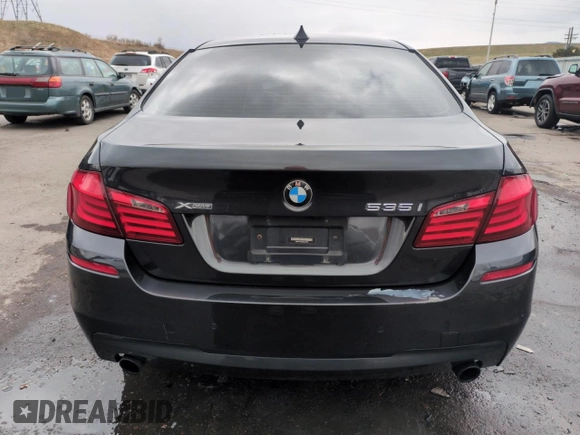 2013 BMW 5 Series 535i xDrive with VIN WBAFU7C50DDU69700, listed as a Copart auction lot 50922905 with 151,179 mi miles and Salvage Title. Bid and sale history available at carsss.com. Image 6.