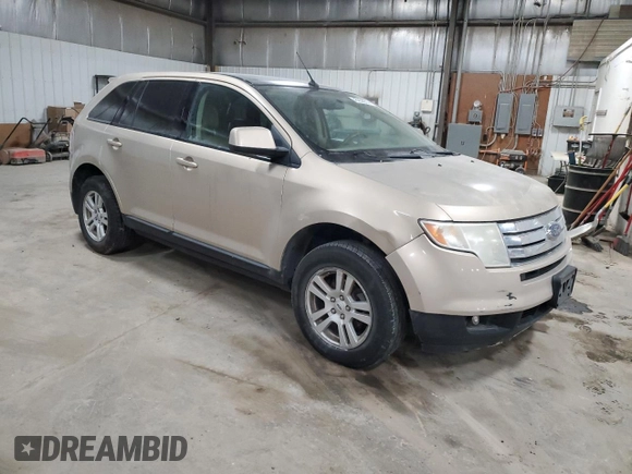 2007 Ford Edge SEL PLUS with VIN 2FMDK39C17BA65079, listed as a Copart auction lot 43958955 with 184,803 mi miles and Salvage Title. Bid and sale history available at carsss.com. Image 4.
