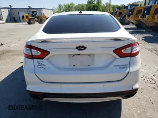 2013 Ford Fusion Titanium with VIN 3FA6P0K95DR354786, listed as a Copart auction lot 52422145 with 195,189 mi miles and Salvage Title. Bid and sale history available at DreamBid. Image 6.