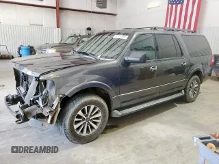 2017 Ford Expedition Max XLT with VIN 1FMJK1JTXHEA12227, listed as a Copart auction lot 61912395 with 190,943 mi miles and Salvage title. Bid and sale history available at DreamBid. Image 1.